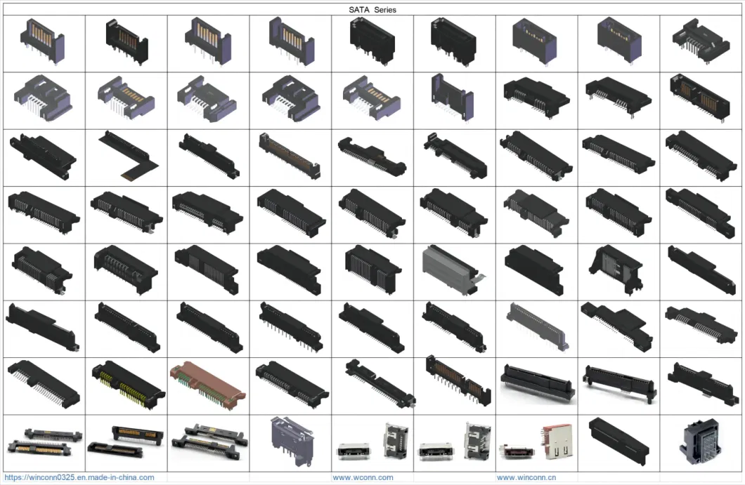 ATX;Btx;Pin Box Female Male Round Header;FPC;FFC;Lvds;IC Socket;RJ45;USB;1394;DIN;HDMI;Pcie;SATA;Wtb;Btb;Wtw;RF;D-SUB;DVI;Ngff;M2;SIM;Battery;Pogo Pin Connector