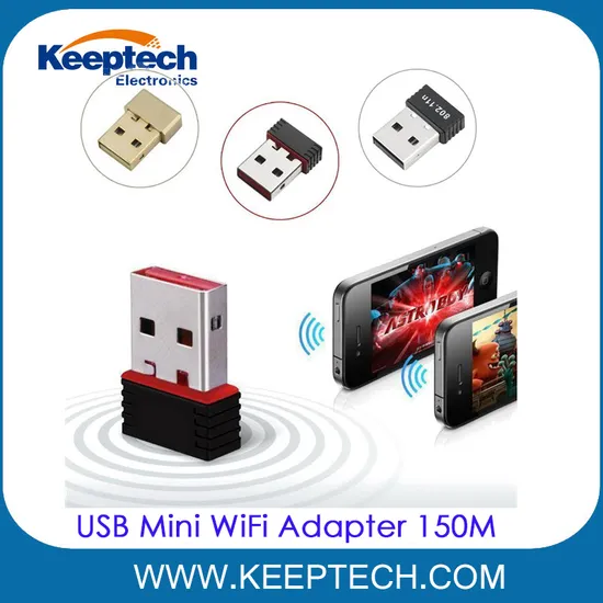 Mini Nano USB WiFi Adapter 150m USB Wireless Network LAN Card 