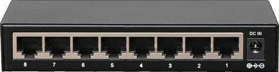 6 Port Non Standard 24V Poe Switch 