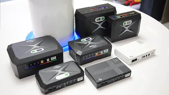 Poe Mini UPS Mobile Power 20800mAh 12 V 220V 240V for TV PTZ Camera PARA WiFi Home Network Router 5V 24VDC 