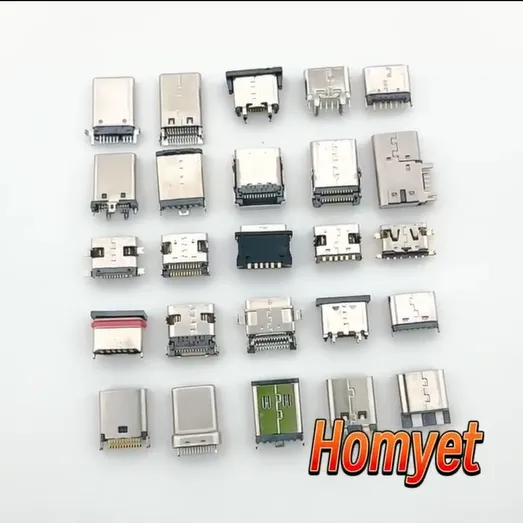 Typec Connector 16p Four Pin Fully Attached Fast Charging Type