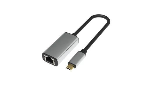 Male to Female USB 3.1 C Type to RJ45 Network Adapter 