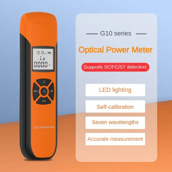 Reliable Optical Power Tester Meter for Fiber Networks 850