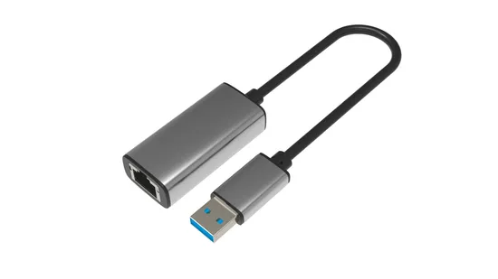 Aluminum Alloy Space Gray Ethernet LAN Internet Gigabit Ethernet Network 100/1000Mbps USB a B C Type 2.0 3.0 3.1 to RJ45 Adapter for MacBook 