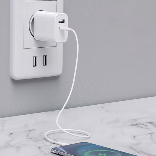 20W Typec Dual USB Universal Mobile Phone Fast Charger Adapter