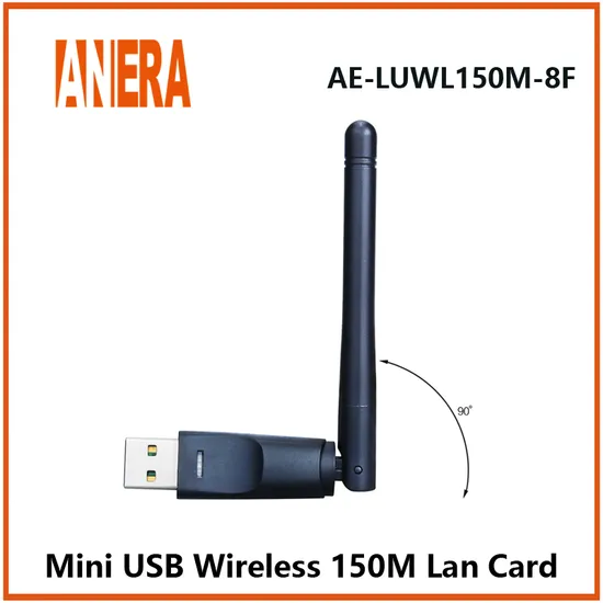 Wireless Network Card Dongle USB2.0 WiFi Adapter LAN Card Rtl8188ftv 