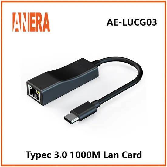 High Speed USB Typec 3.0 to Ethernet Adapter RJ45 Network Card LAN Card 