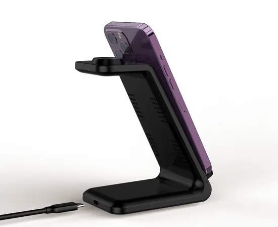 3 in 1 Magnetic Wireless Charger Qi 15W 