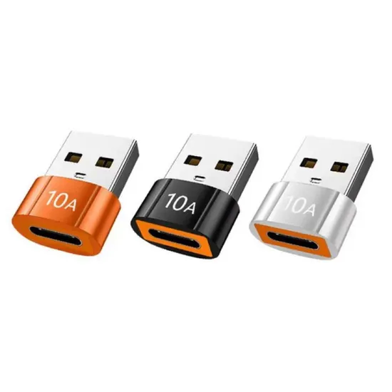 OTG Adapter USB to Typec 3.0pd Data Cable 10A Charger Converter 