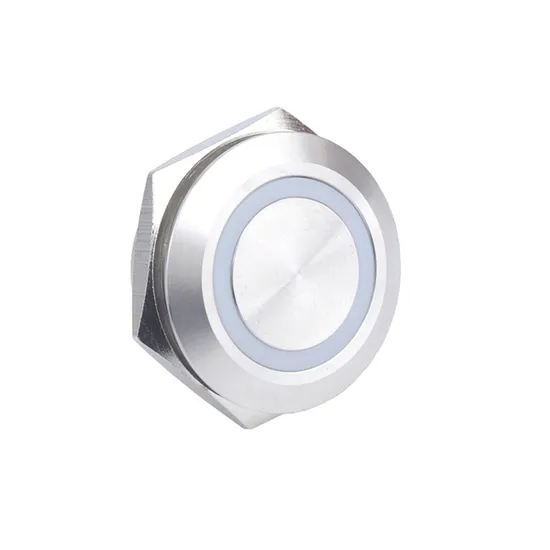 Push to on 25mm 4 Pin Mini Momentary LED Light Switch 