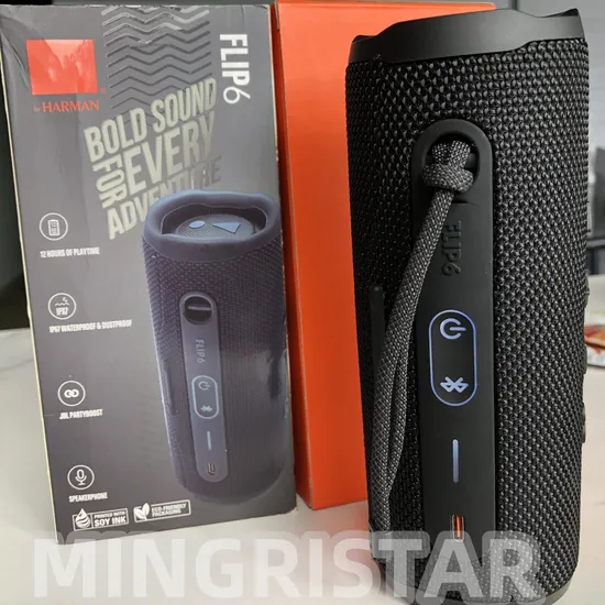 Portable Music Player Bluetooth Wireless Waterproof Outdoor Sports Smart Speaker Flip 6 PRO Sound 