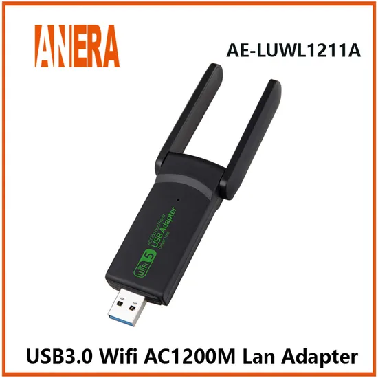 Wireless Network Card Dongle USB2.0 300Mbps High Power WiFi Adapter LAN Card 