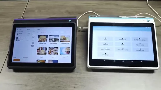 Advanced Smart POS Terminal with Fast Thermal Printer for Retail 