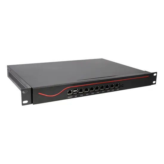 Network Security Appliance 1u Rackmount H87 8xgigabit LAN + ATX Power 